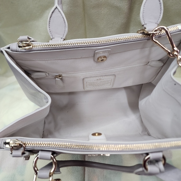 Coach Crossby Carryall Satchel with crossbody strap - Picture 10 of 14